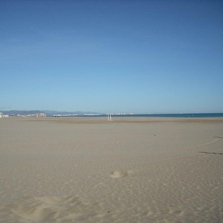 Piso Playa Patacona/Malvarrosa Valencia Exterior foto